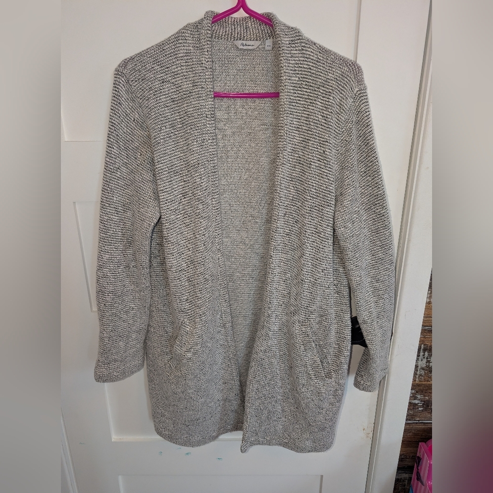 Reitmans Heather Gray Cardigan Sweater